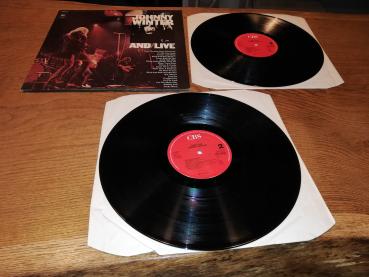 Johnny Winter And Live 1976 CBS 22020 Doppel LP Holländische Pressung VG+/VG+